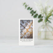 Cocktails / Barman / Wijnglazen Visitekaartje (Staand voorkant)