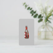Cocktails / Bartender / Watercolor Bier Visitekaartje (Staand voorkant)