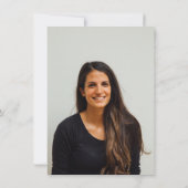 Cocktails Birthday Party Invitation Kaart (Achterkant)