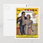 Cocktails boekje uit Cuba Briefkaart (Voorkant / Achterkant)