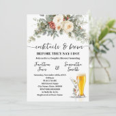 Cocktails & Brews Before I do Winter Shower Kaart (Staand voorkant)