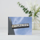 cocktails briefkaart (Staand voorkant)