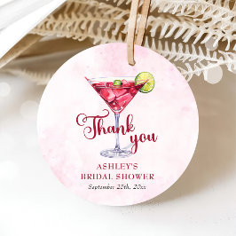Cocktails Brunch & Bubbly Bruidsfeest  Bedankjes Labels