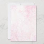 Cocktails Brunch & Bubbly Bruiloft Feest Bedankkaart (Achterkant)