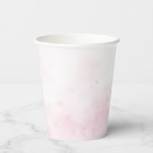 Cocktails Brunch & Bubbly Bruiloft Feest Papieren Bekers (Achterkant)