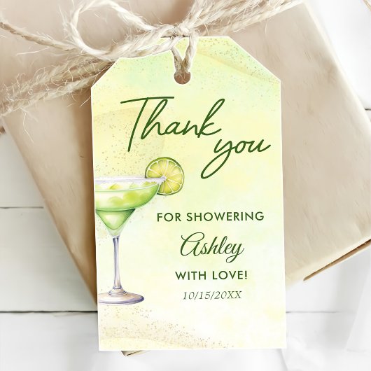 Cocktails Brunch & Bubbly Bruiloft Feestje  Cadeaulabel