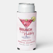 Cocktails Brunch & Bubbly Bruiloft Feestje Seltzer Blikjeskoeler (Seltzer Voorkant)