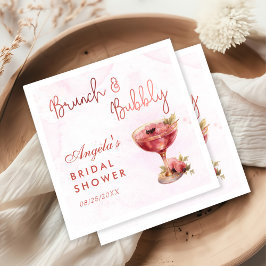 Cocktails Brunch & Bubbly Vrijgezellenfeest Servet