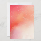 Cocktails & cakes Modern Vrijgezellenfeest Kaart (Achterkant)