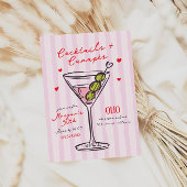 Cocktails & Canapes Girls Night Birthday Kaart