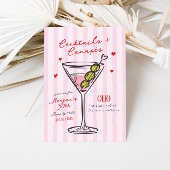 Cocktails & Canapes Girls Night Birthday Kaart