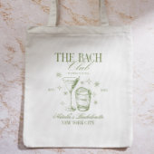 Cocktails Club Bachelorette Party Groen Tote Bag