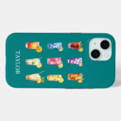 Cocktails Cocktails Cocktails Monogram Case-Mate iPhone Case (Achterkant (horizontaal))