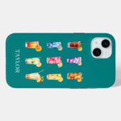 Cocktails Cocktails Cocktails Monogram Case-Mate iPhone Case (Achterkant (horizontaal))