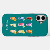 Cocktails Cocktails Cocktails Monogram Case-Mate iPhone Case (Achterkant (horizontaal))