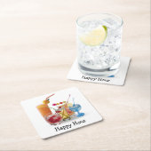 Cocktails Collectie voor Onderzetter met vierkante (Insitu)