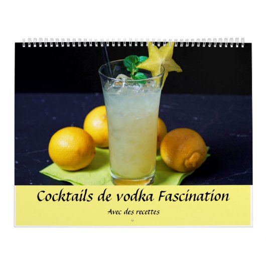 Cocktails de vodka Fascination Kalender (Hoes)
