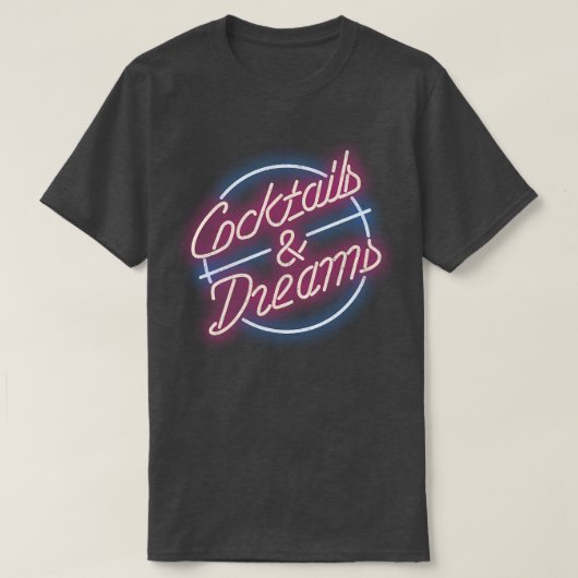 Cocktails Dreams T-shirt (Design voorkant)
