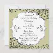 Cocktails en avondeten kaart (Achterkant)