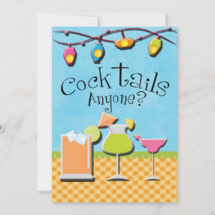 Cocktails en barbeque kaart
