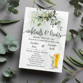 Cocktails en Brouwsels Shower Eucalyptus Groen Kaart