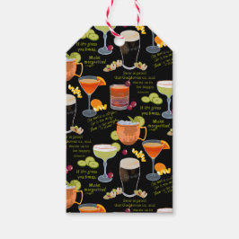 Cocktails en contemplatie cadeaulabel