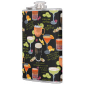 Cocktails en contemplatie heupfles (Links)