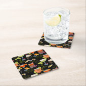 Cocktails en contemplatie kartonnen onderzetters (Insitu)