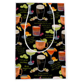 Cocktails en contemplatie medium cadeauzakje