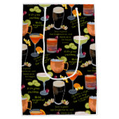 Cocktails en contemplatie medium cadeauzakje (Achterkant)