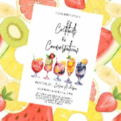 Cocktails en Gesprek Feest Kaart