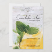 Cocktails en gesprek kaart (Voorkant)