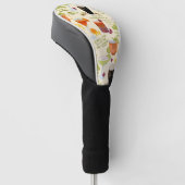 Cocktails en gesprekken golfheadcover (Schuin)