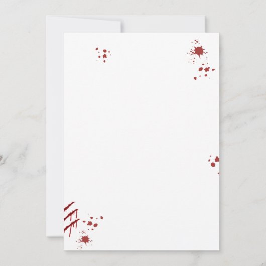 Cocktails en kostuums Boos Booze Volwassen Hallowe Kaart (Achterkant)