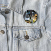 Cocktails en mosterd ronde button 5,7 cm (In situ)