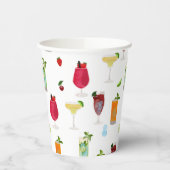 Cocktails en party Drinken Papieren Bekers (Links)