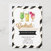 Cocktails en uitnodiging tot gesprek (Voorkant)
