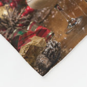 * COCKTAILS GALORE* CHRISTMAS BLANKET FLEECE DEKEN (Hoek)