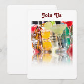 "COCKTAILS GALORE" UITNODIGING (Voorkant / Achterkant)