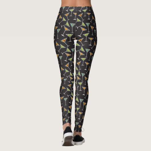 Cocktails Iedereen Pop Mode Leggings (Achterkant)