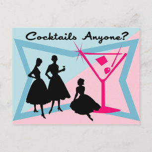 Cocktails iemand? Briefkaart