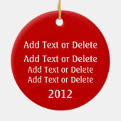 Cocktails Iemand? door SRF Keramisch Ornament (Achterkant)