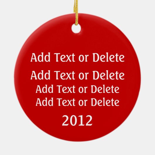 Cocktails Iemand? door SRF Keramisch Ornament (Achterkant)