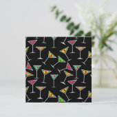 Cocktails iemand? kaart (Staand voorkant)