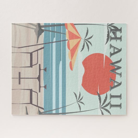 Cocktails in Hawaï Legpuzzel (Horizontaal)