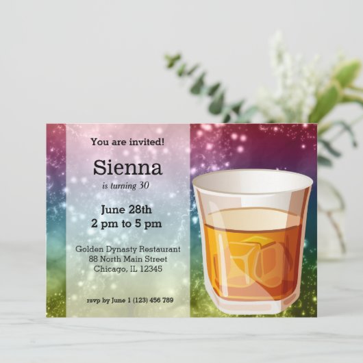 Cocktails Kaart (Staand voorkant)