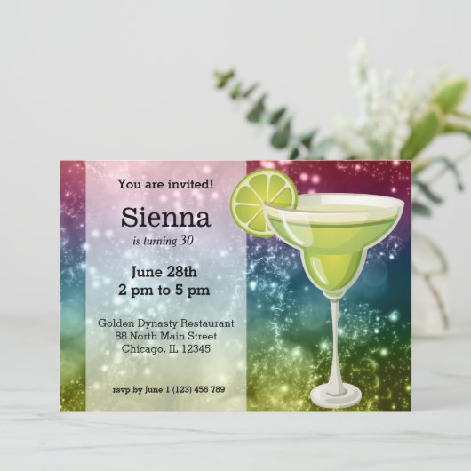 Cocktails Kaart (Staand voorkant)