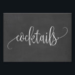 Cocktails kiezen uw formaat - Chalkboard Foto Afdruk<br><div class="desc">Plan een stijlvolle viering met deze moderne uitnodiging die je gasten zullen aanprijzen. Ontwerp © berryberrysnoot. Afdrukbare digitale bestanden zijn beschikbaar! Bezoek onze website op www.berryberrysweet.com voor meer informatie!</div>