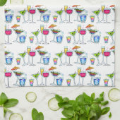 COCKTAILS. KITCHEN - BAR - BATH TOWEL THEEDOEK (Gevouwen)