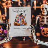 Cocktails & Kostuums Halloween Party Kaart